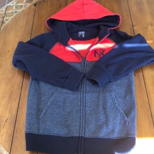 NUKU TAVAKE imported boys zip, hooded jacket